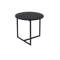 Felicity Round Side Table - Black Ash