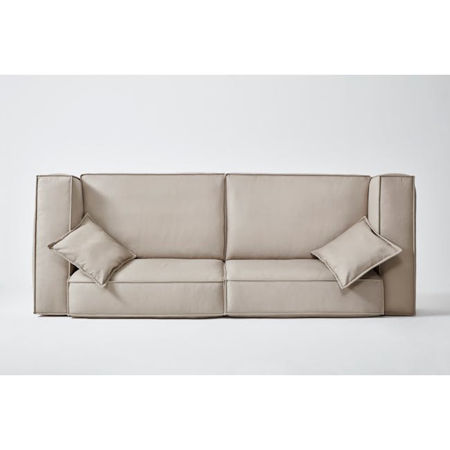 Austin 4 Seater sofa - Cream - 4