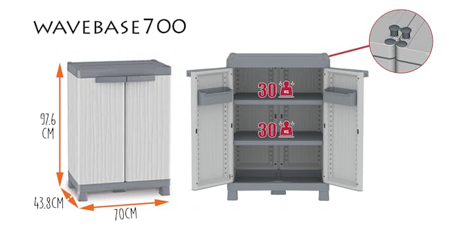Terry WaveBase700 Storage Cabinet - 6