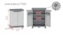 Terry WaveBase700 Storage Cabinet - 6