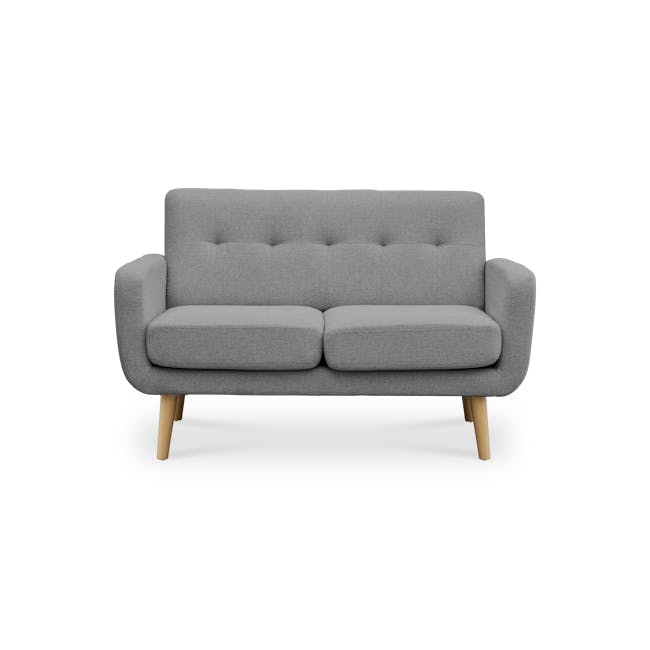 Cali 2 Seater Sofa - Siberian Grey - 0