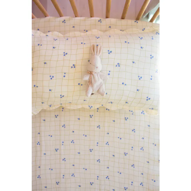 Soft Spot Soft Crib Sheet - Blueberries - 2