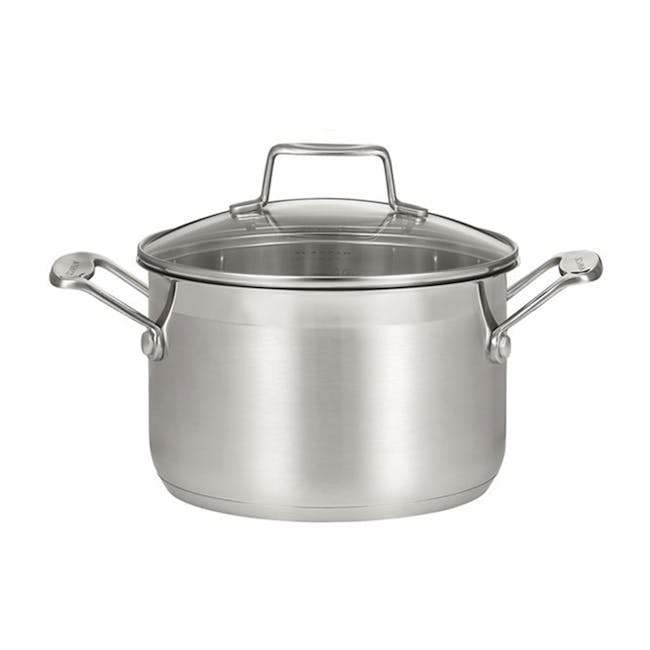 SCANPAN Impact Stainless Steel Dutch Oven (2 Sizes) - 0