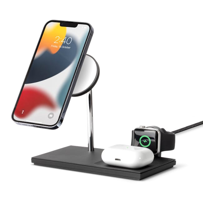Native Union Snap 3-in-1 Magnetic Wireless Charger - 3