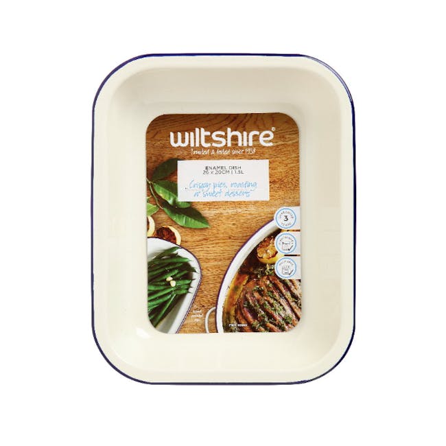 Wiltshire Enamel Oblong Baking Dish (2 Sizes) - 2