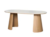 Apollo Dining Table 1.8m - Oak (Sintered Stone)