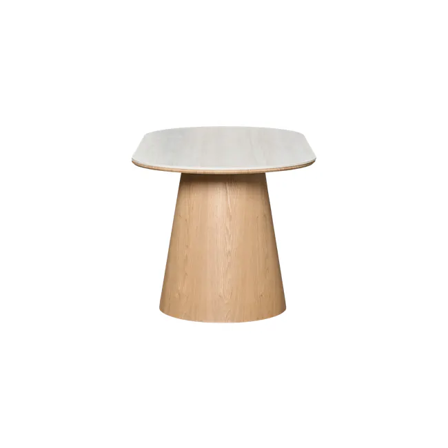 Apollo Dining Table 1.8m - Oak (Sintered Stone) - 6