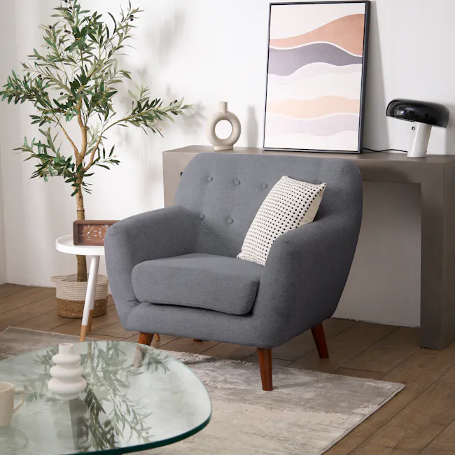 Emma 2 Seater Sofa - Raven - 8