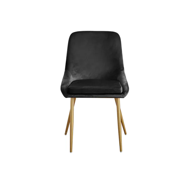 Raen Dining Chair - Black (Velvet) - 2