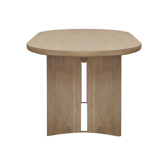 Catania Dining Table 1.8m with Catania Cushioned Bench 1.5m and 2 Catania Dining Chairs - 6