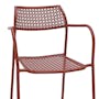 Lionel 3-Piece Outdoor Armchair Set - Red - 4