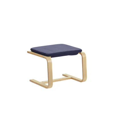 Mizuki Ottoman - Cobalt Blue