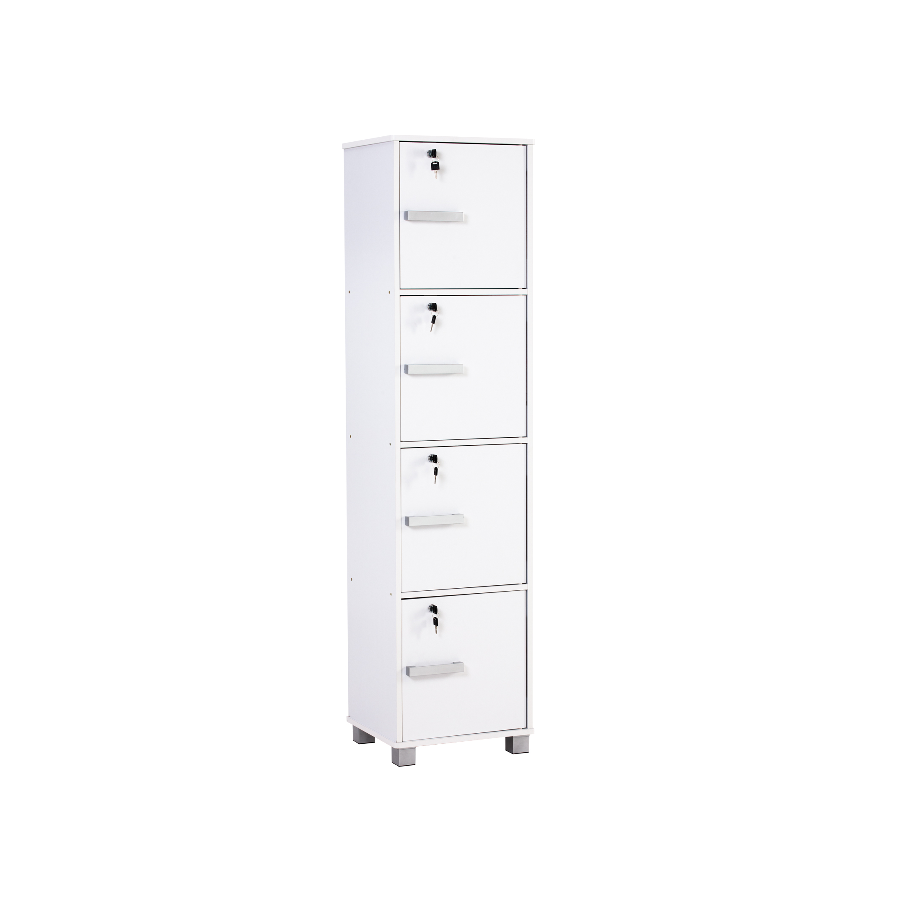 Naya 4 Door Cabinet - White