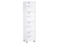 Naya 4 Door Cabinet - White