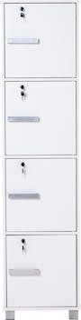 Naya 4 Door Cabinet - White - 3