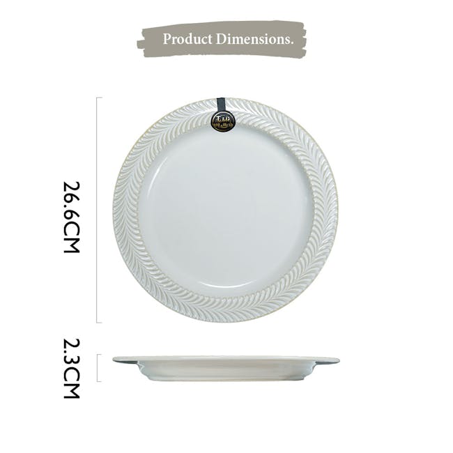 Table Matters Mary Potter Plate (3 Sizes) - 6