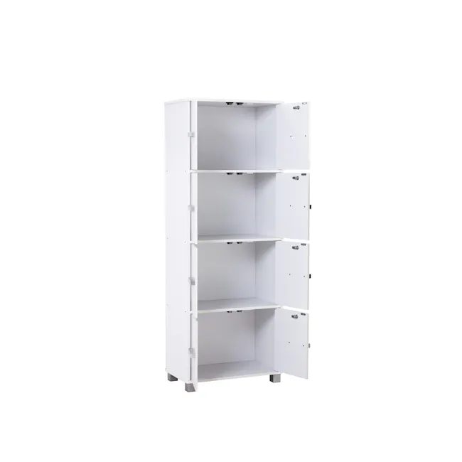 Naya 8 Door Cabinet - White - 2