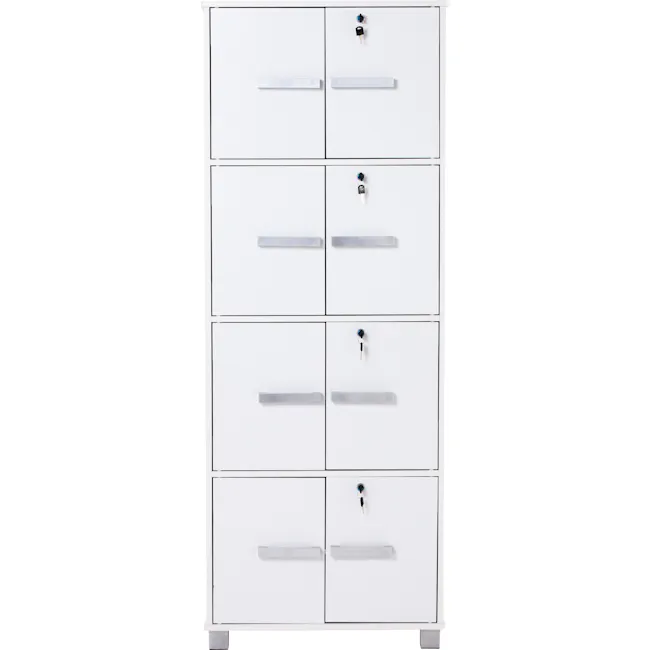 Naya 8 Door Cabinet - White - 3