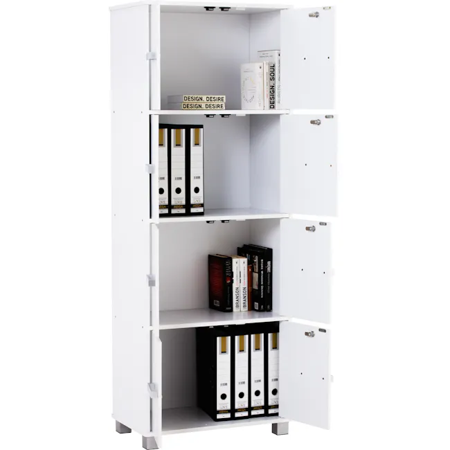 Naya 8 Door Cabinet - White - 5