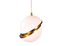 (As-is) Andie Pendant Lamp - Brass (2 Sizes) - 30cm