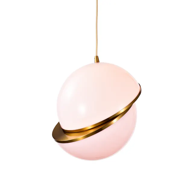 (As-is) Andie Pendant Lamp - Brass (2 Sizes) - 30cm - 5