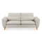 Jordyn 3 Seater Sofa with Adjustable Headrest - Light Grey (Pet Friendly)