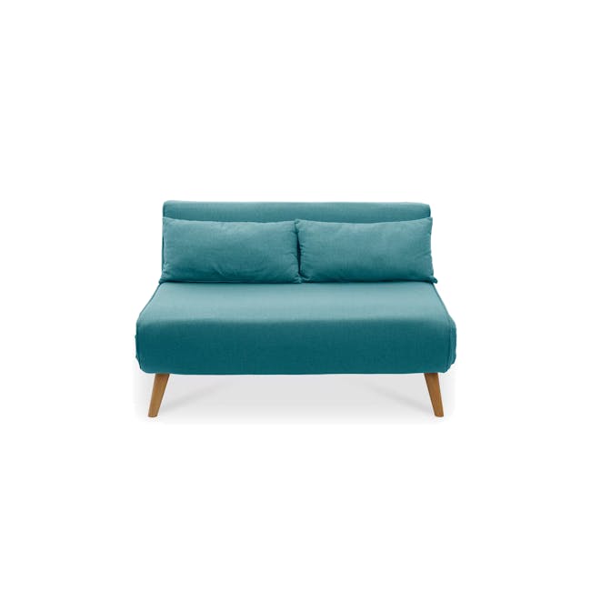 Noel 2 Seater Sofa Bed - Teal - 0