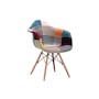 Lars Chair - Natural, Patchwork - 3