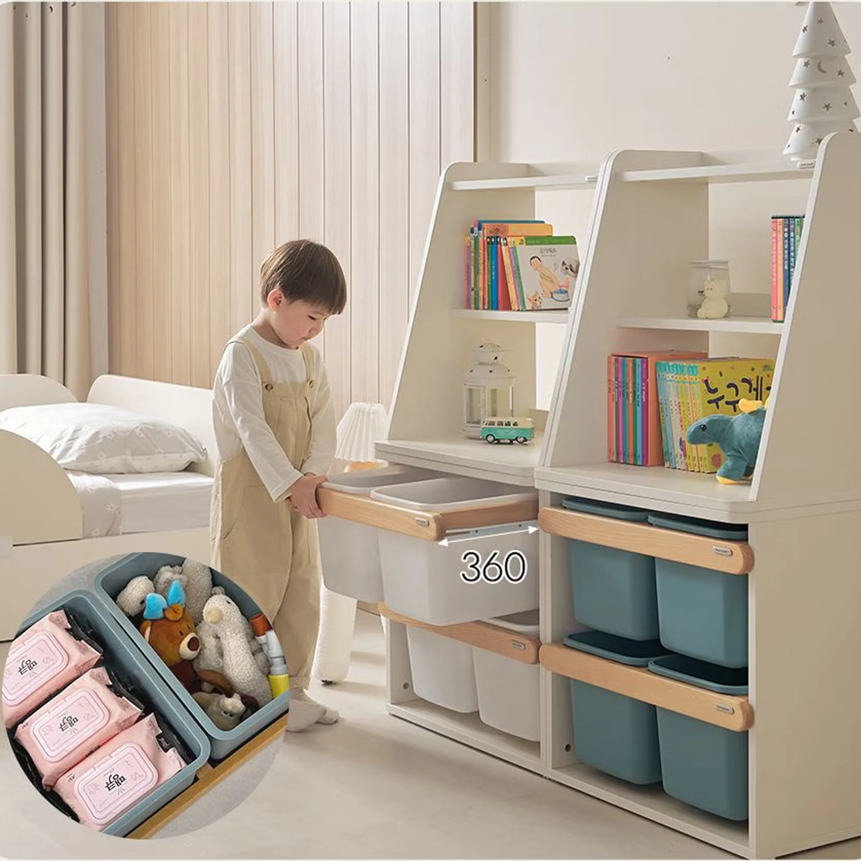 (As-is) Tommie Kids Storage Organiser Shelf - 12