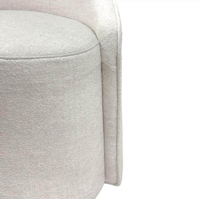 Amber Dressing Stool - Ivory - 7