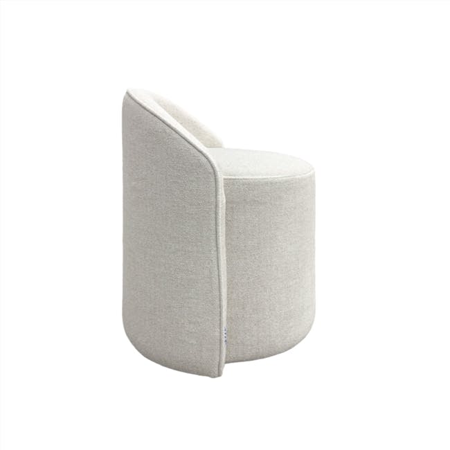 Amber Dressing Stool - Ivory - 4