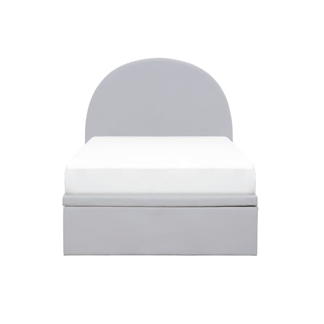 Aspen Super Single Storage Bed - Light Grey (Pet Friendly) - 1