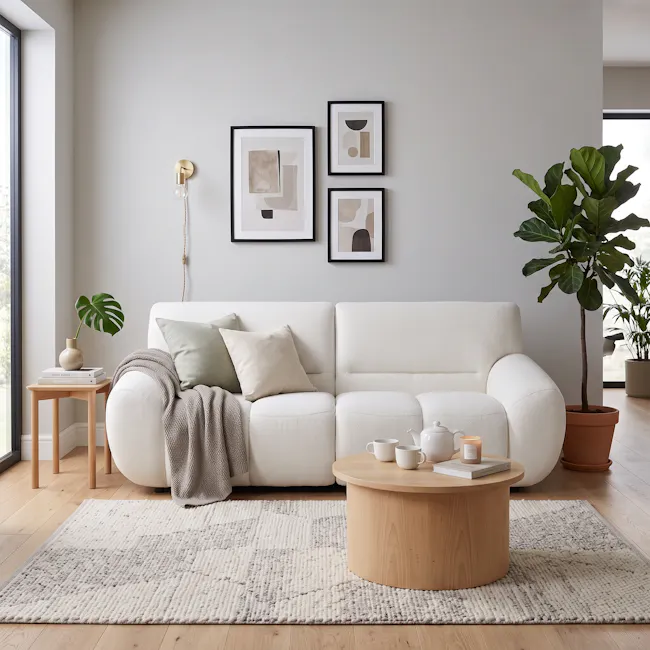 Tara 3 Seater Sofa - Beige