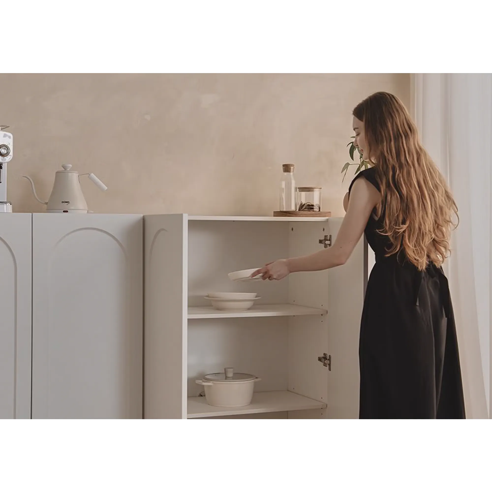 Mable Arched Storage Cabinet 0.8m - 7