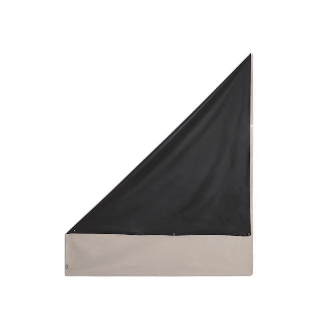 Complete Blackout Magnetic Window Cover - Linen - 15