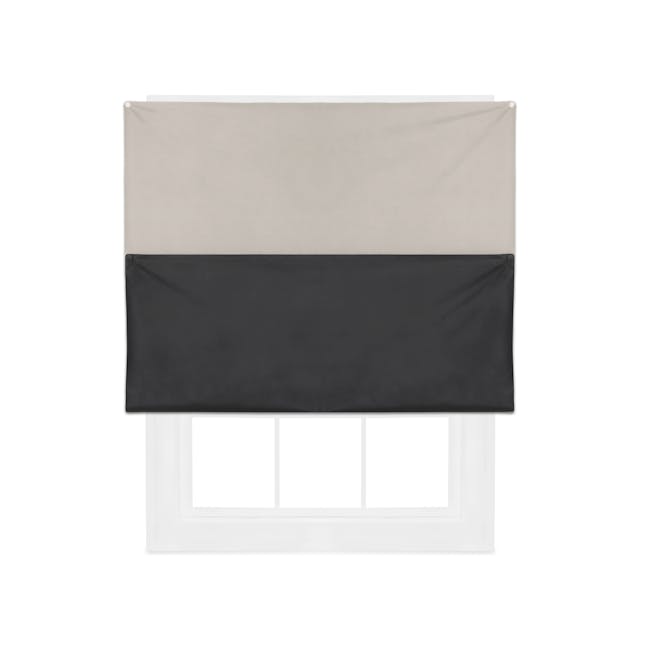 Complete Blackout Magnetic Window Cover - Linen - 4