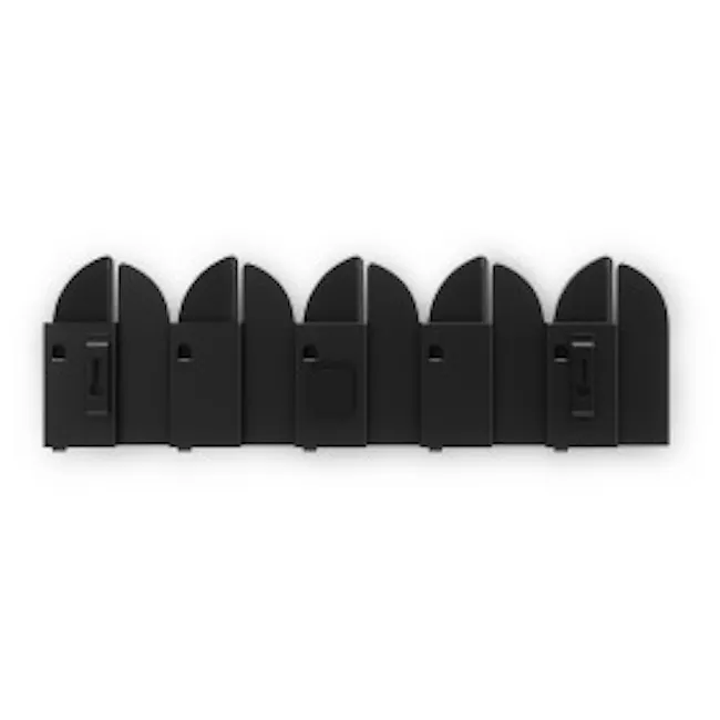 Saloon 5-Hook - Black - 4