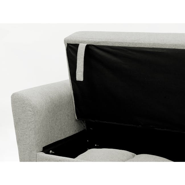 Boston Storage Sofa Bed - Beige (Eco Clean Fabric) - 13
