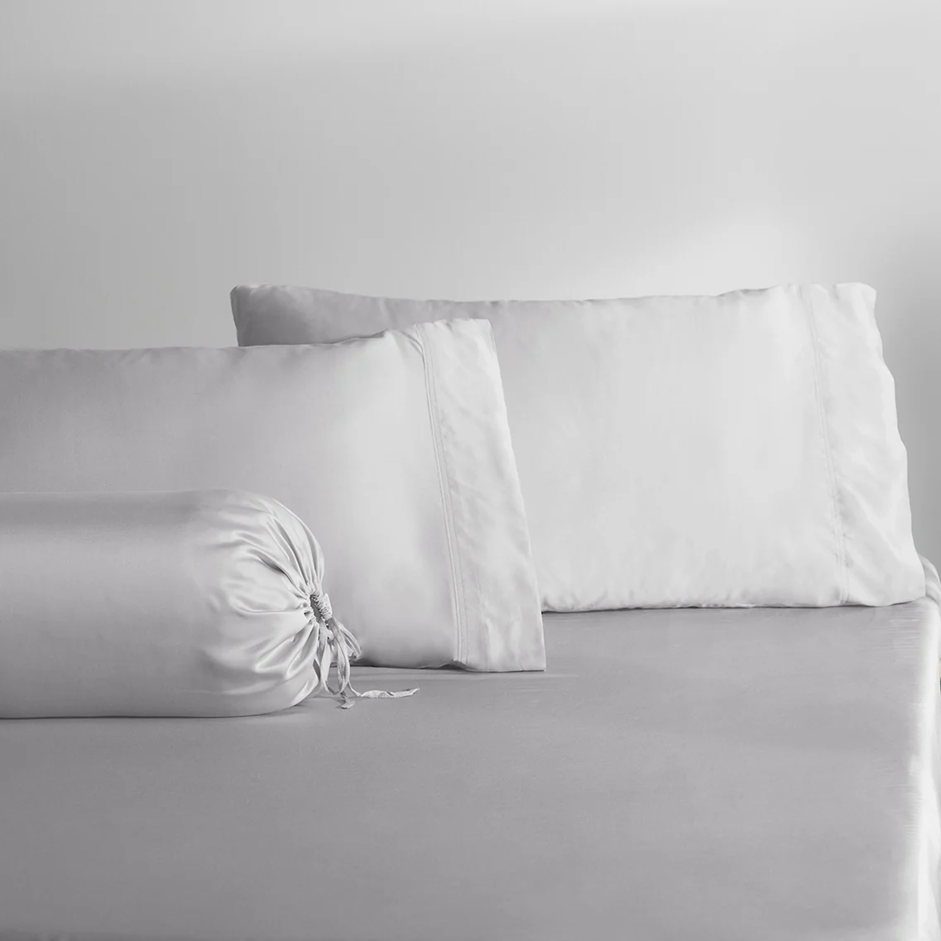 Robinsons Cool Bamboo Hotel Collection Fitted Sheet Set - Perla Grey (4 Sizes)