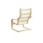 Mizuki Lounge Chair - Cotton Beige - 3