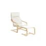 Mizuki Lounge Chair - Cotton Beige - 4