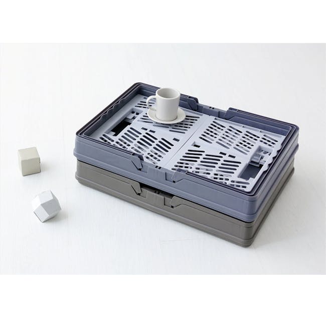 Kono Foldable Storage Basket 33L - Duo Beige - 3