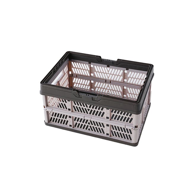 Kono Foldable Storage Basket 33L - Duo Beige - 1