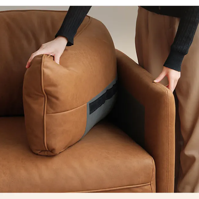 (As-is) Commes 3 Seater Sofa - Tan (Pet Friendly) - 22