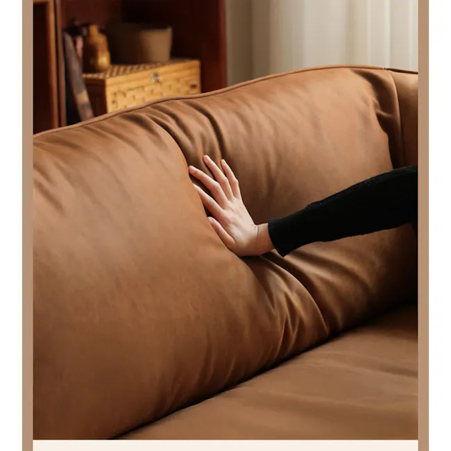 (As-is) Commes 3 Seater Sofa - Tan (Pet Friendly) - 23