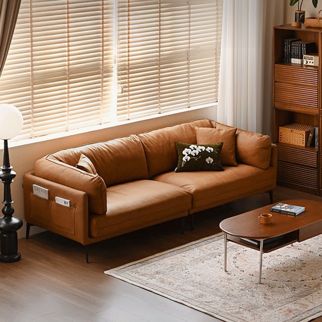 Commes 3 Seater Sofa - Tan (Pet Friendly) - 3