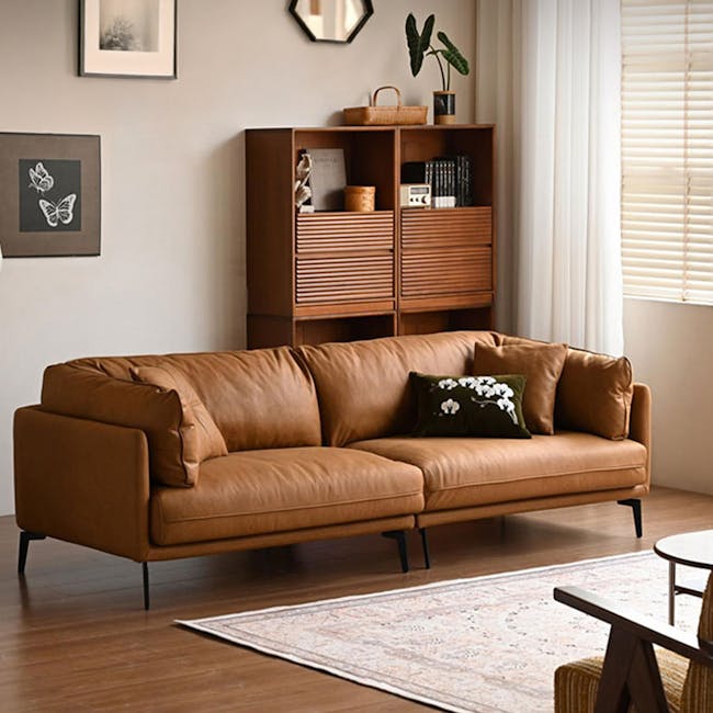 Commes 3 Seater Sofa - Tan (Pet Friendly) - 4