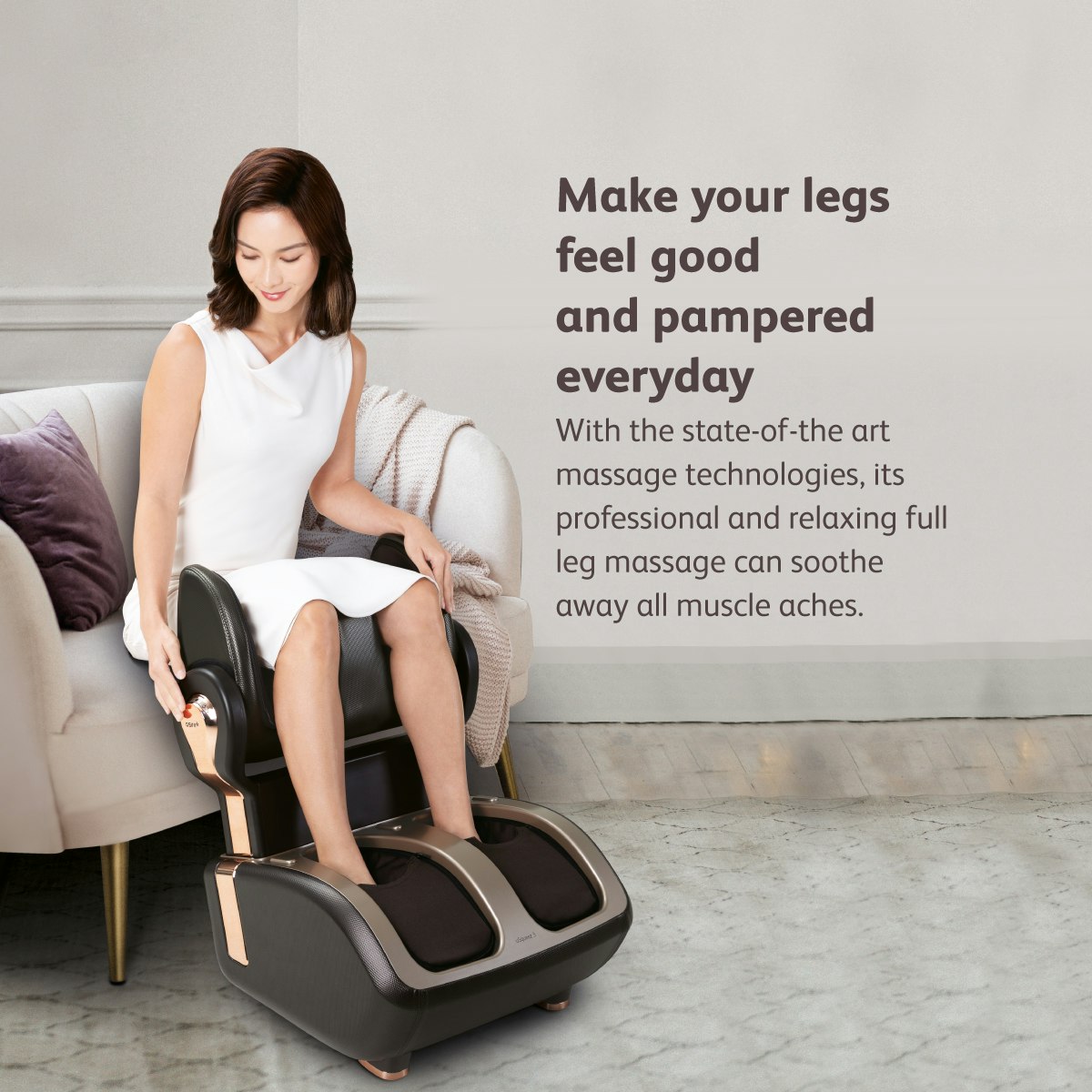OSIM uSqueez 3 Leg Massager, OSIM Massagers HipVan