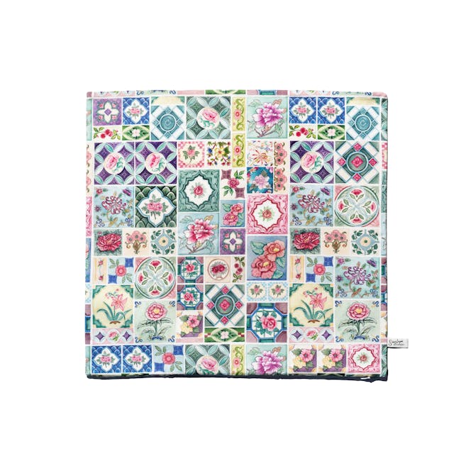 Singlapa Peranakan Tiles Cushion Cover - 0