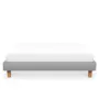 ESSENTIALS King Divan Bed - Snow (Faux leather) - 7